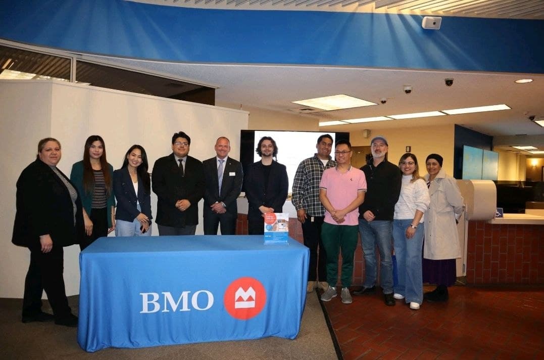 Community business mixer in partnership with GeeGoals and BMO